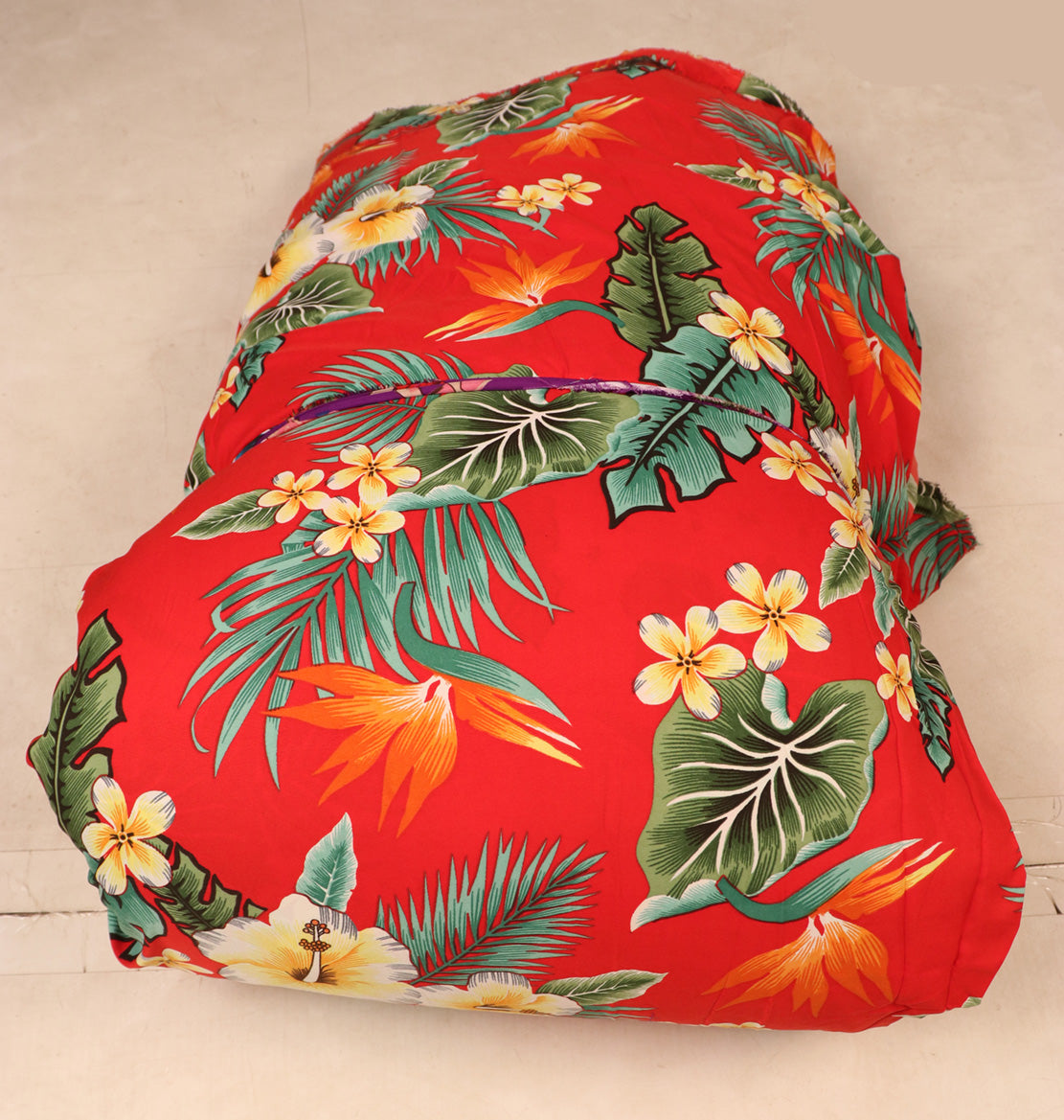 Tropical Hibiscus & Tropical Hibiscus of Paradise Floral Print Fabric