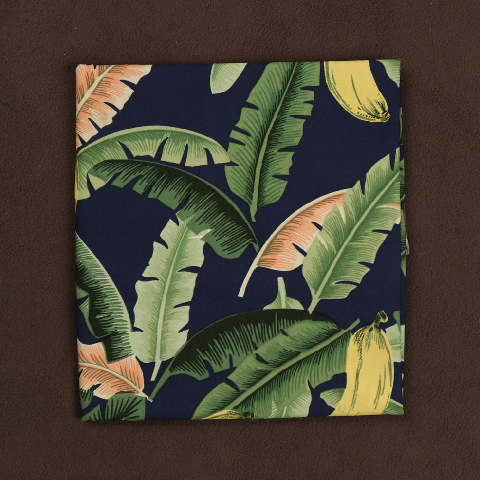 Tropical Banana Grove Print Fabric