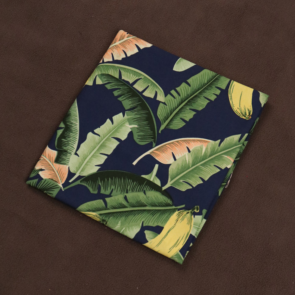 Tropical Banana Grove Print Fabric
