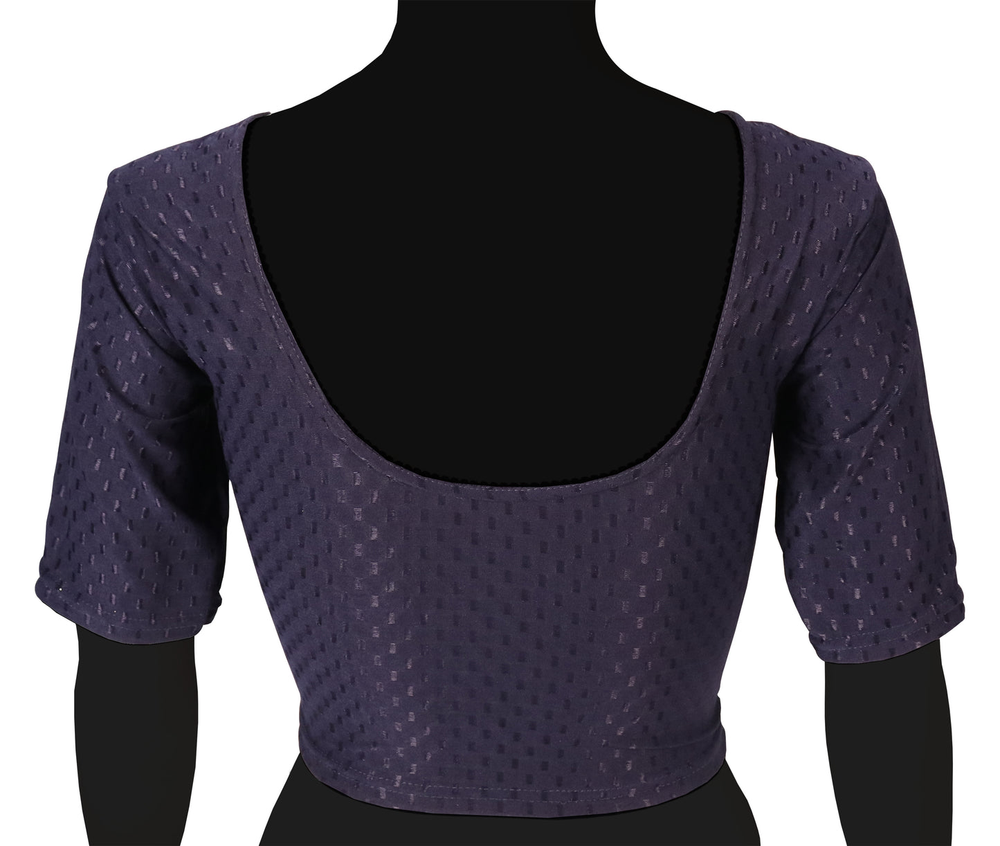 Stylish and Trendy Design Purple Dobby Blouse