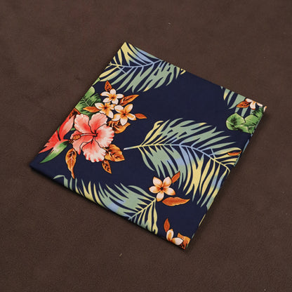 Resort Style Hibiscus & Plumeria Fabric