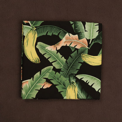 Tropical Banana Grove Print Fabric