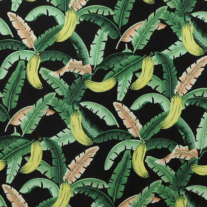 Tropical Banana Grove Print Fabric