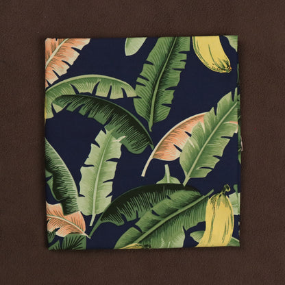 Tropical Banana Grove Print Fabric