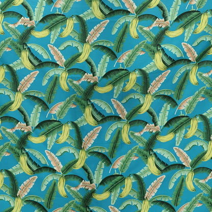 Tropical Banana Grove Print Fabric