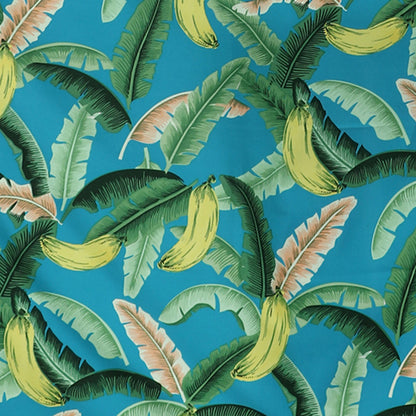 Tropical Banana Grove Print Fabric